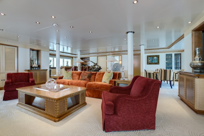 Superyacht PEGASUS V (ex PRINCESS MARIANA) -  Main Salon